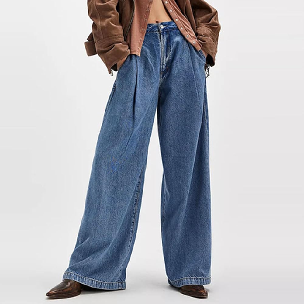 CLASSIC WIDE DENIM 25インチ Ameri（アメリ）の「CLASSIC WIDE DENIM（デニムパンツ）」 - WEAR